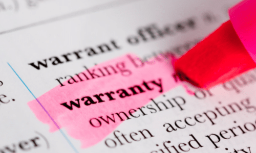 The Word Warranty in the Dictionary 