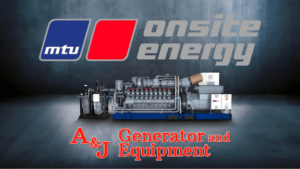 MTU On Site Generators and A&J Generator and Equipment